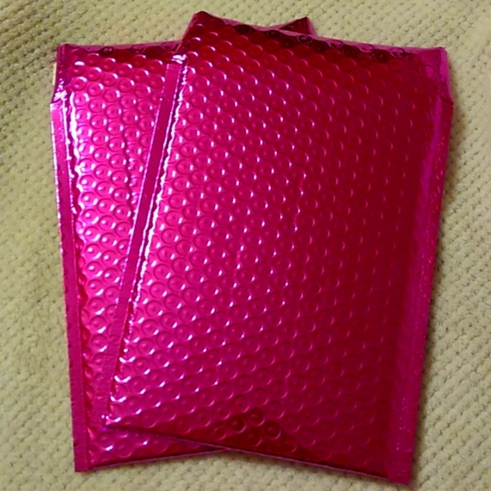 40pc Metallic Bubble Mailers